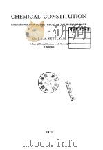 Chemical Constitution PDF电子版封面 Drj.A.A.Keteleer