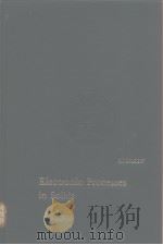 Electronic processes in solids. PDF电子版封面