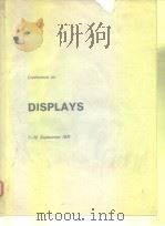 Conference on Displays.1971. PDF电子版封面