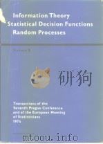 Transactions of the 7th Prague conference and of the european meeting of statisticans 1974 informati PDF电子版封面