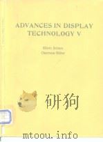 Advances in Display Technology 1985 PDF电子版封面 0892525614