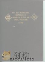 1977 IEEE International conference on acoustics speech and signal processing 1977 PDF电子版封面