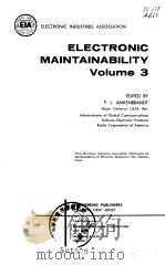 Electronic maintainability Vo1.3 PDF电子版封面