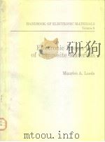 Electronic Properties of composite materials PDF电子版封面