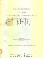 Proceedings of the technical Programme internercon '78 PDF电子版封面