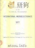 Proceedins of the technical Programme international microelectronics 1977 PDF电子版封面