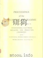 Proceedings of the technical programme INTERNEPCON europa 74 1974（ PDF版）