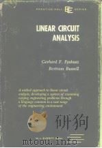 Linear circuit analysis PDF电子版封面