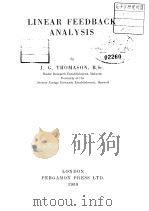 Linear Feedback Analysis     PDF电子版封面     