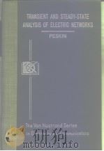 Transient and steady-state analysis of electric networks 1961 PDF电子版封面