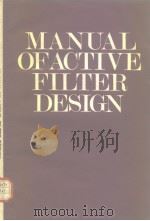 Manual of active filter design 1973 PDF电子版封面 0070287597