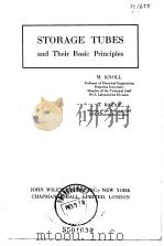 Storage Tubes and Their Basic Principles PDF电子版封面
