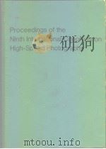 Proceedings of the ninth International Congress on High-Speed Photography. PDF电子版封面