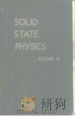 Solid State Physics Vol.14 PDF电子版封面
