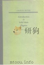 Introduction to solid state physics.4th ed. PDF电子版封面