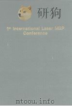 Ist International Laser M2p Conferemce 1988 PDF电子版封面