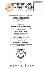 ELECTRONIC AND RADIO ENGINEERING FREDERICK EMMONS TERMAN PDF电子版封面