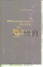 A Management guide to electronic computers PDF电子版封面