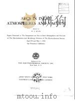 Arcs in inert atmospheres and vacuum.     PDF电子版封面     