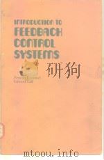 INTRODUCTION TO FEEDBACK CONTROL SYSTEMS PDF电子版封面