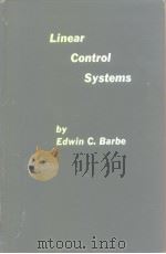 Linear Control Systems PDF电子版封面