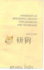 Handbook of Integrated Circuits:For Engineers And Technicians PDF电子版封面 083592744X