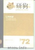 Linear integrated a circuits and MOS devices application notes. PDF电子版封面
