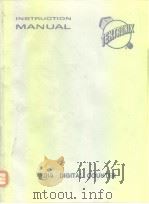 INSTRUCTION MANUAL  7D14 DIGITAL COUNTER     PDF电子版封面     