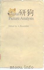 Digital picture analysis 1976 PDF电子版封面 0387075798