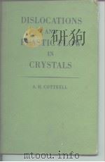 Dislocations and Plastic Flow In Crystals PDF电子版封面