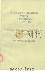 Acoustic Imaging with Electronic Circuits PDF电子版封面 0120145715