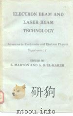 Advances in Electronics and Electron Physics Supplement 4 PDF电子版封面