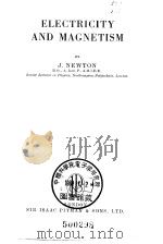 Electricity and magnetism PDF电子版封面 Newton J