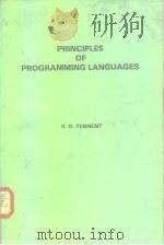 Principles of Programming languages 1981 PDF电子版封面 0137098731