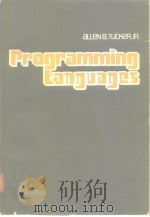 Programming languages 1977 PDF电子版封面 0070654158