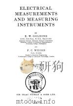 ELECTRICAL MEASUREMENTS AND MEASURING INSTRUMENTS PDF电子版封面 E.W.GOLDING