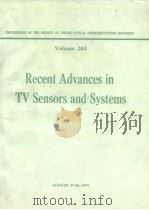 Recent Advances in TV Sensors and Systems PDF电子版封面 0892522313