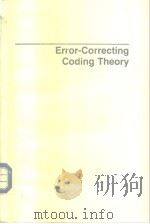 Error-Correcting Coding Theory PDF电子版封面 0070520615