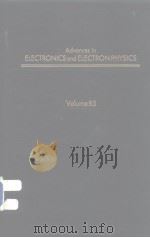 Advances in Electronics and Electron Physics VOLUME 85 PDF电子版封面 0120147270