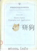 PROCEEDINGS of the Society of Photo-optical Instrumentation Engineers  Electro-Optics Principles and（ PDF版）