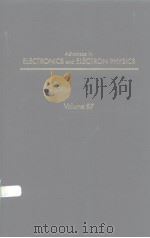 Advances in Electronics and Electron Physics VOLUME 87 PDF电子版封面