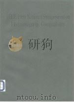 IEEE 1989 National Symposium on Electromagnetic Compatibility PDF电子版封面