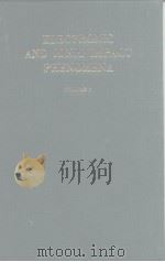 ELECTRONIC AND IONIC IMPACT PHENOMENA VOLUME I     PDF电子版封面     