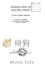 Intorduction to Electric Fields PDF电子版封面