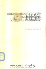 Communicating with databasos in natural Language 1984（ PDF版）