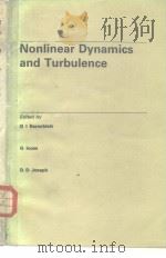 Nonlinear Dynamics and Turbulence（1983 PDF版）