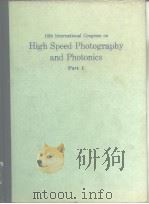 16th International Congress on High Speed Photography and Photonics Part1、Part2 PDF电子版封面