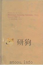 MICROWAVE SCANNING ANTENNAS Volume ⅢARRAY AYATEMS PDF电子版封面 R.C.HANSEN