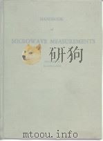 Handbook Microwave Measurements VOL.II PDF电子版封面
