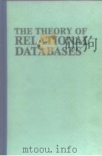 THE THEORY OF RELATIONAL DATABASES PDF电子版封面 0914894420